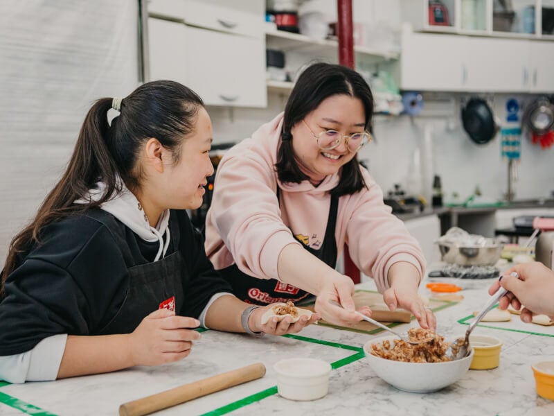 Dumpling making